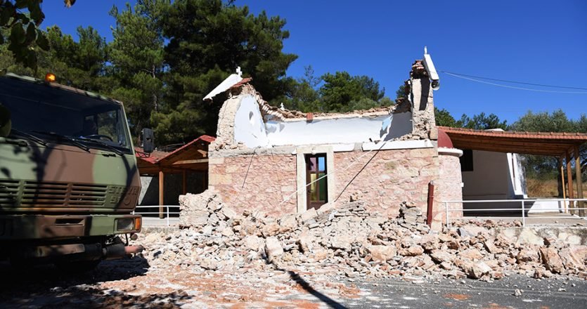 Σεισμός στην Κρήτη: Ένας νεκρός στο Αρκαλοχώρι – Επιχειρήσεις απεγκλωβισμού και στον Πατσίδερο