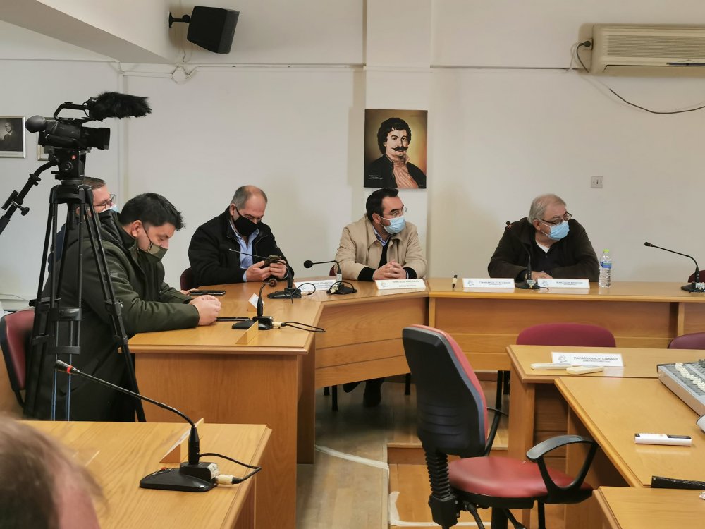Στον Δήμο για τις καταστροφές από την κακοκαιρία ο Χρ. Τριαντόπουλος