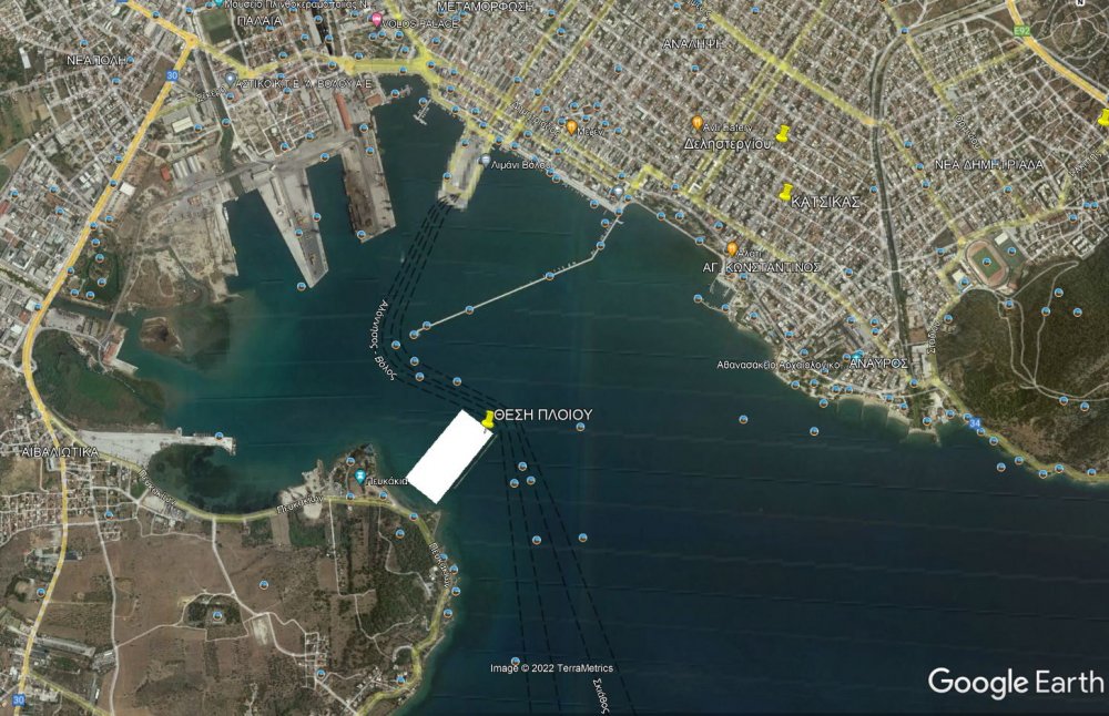 Κατά της χωροθέτησης της μονάδας LNG στο Λιμάνι του Βόλου η Επιστημονική Επιτροπή Φορέων