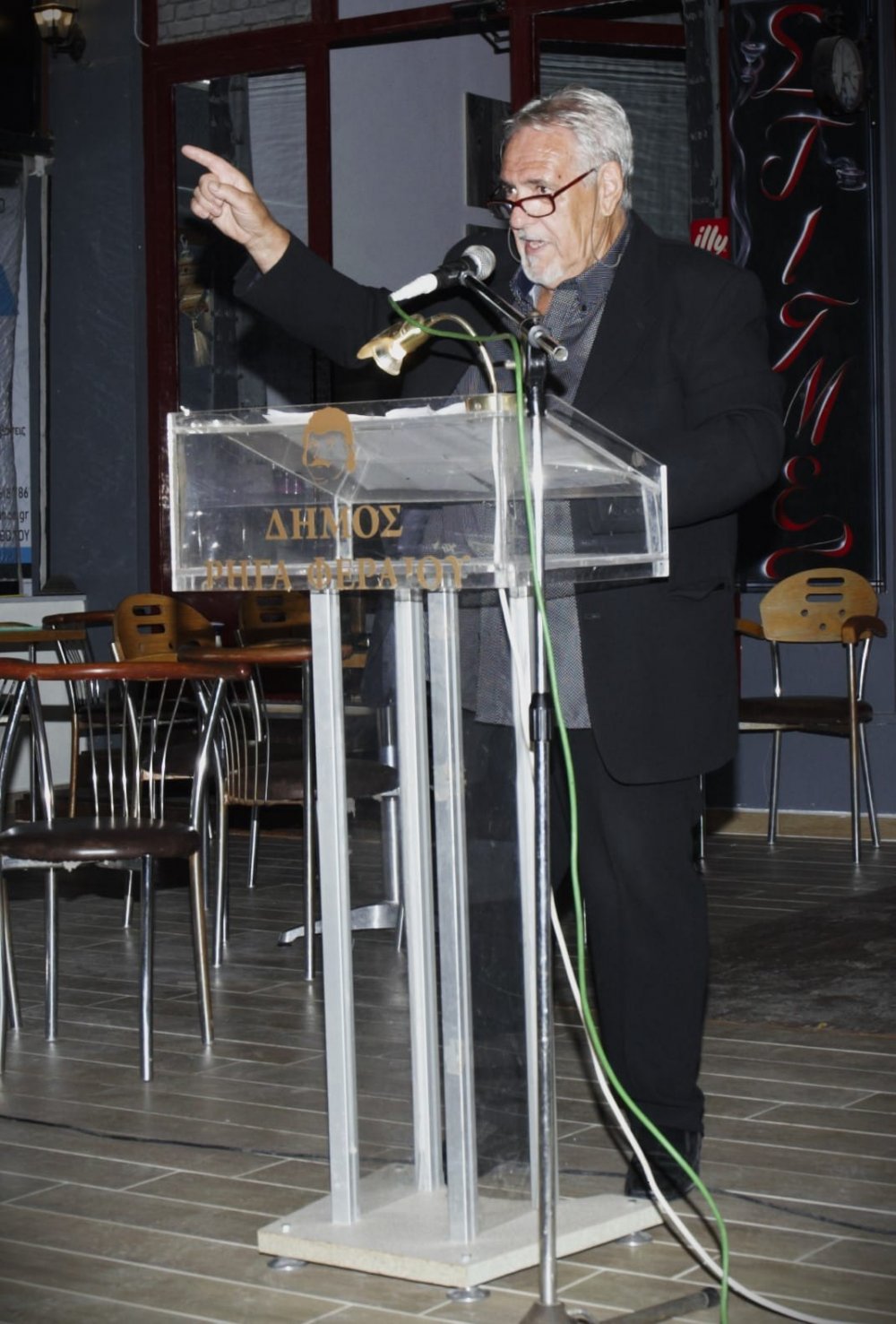 Εικόνες από την κεντρική ομιλία της ΛΑΣ Ρήγα Φεραίου στον Ριζόμυλο