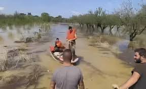 Λύσεις για απομάκρυνση νερών από πλημμυρισμένες εκτάσεις στα Κανάλια αναζητά η Περιφέρεια 