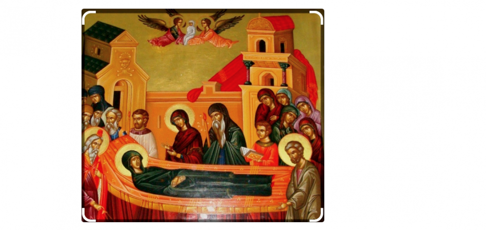 Η Κοίμηση της Αγίας Άννης στον Ιερό Ναό Αναλήψεως του Χριστού Χλόης