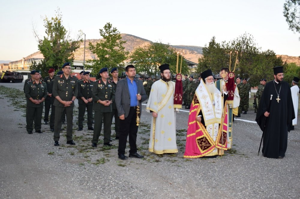 Υποδοχή Τιμίας Κάρας του Οσίου Δαυίδ στο 304 ΠΕΒ