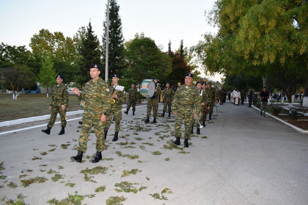 Υποδοχή Τιμίας Κάρας του Οσίου Δαυίδ στο 304 ΠΕΒ