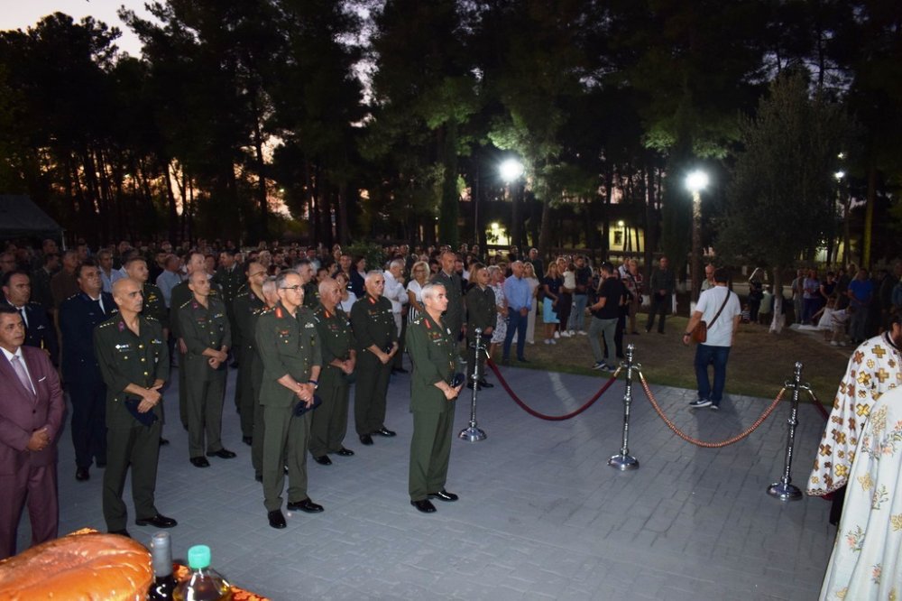 Υποδοχή Τιμίας Κάρας του Οσίου Δαυίδ στο 304 ΠΕΒ