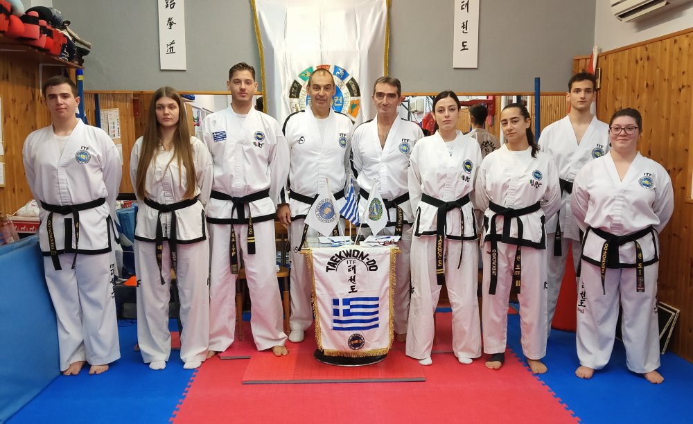 Α.Σ TAEKWON-DO I.T.F Ωρίων Βελεστίνου - Προαγωγικές εξετάσεις ζωνών