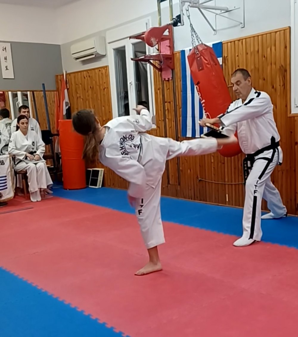 Α.Σ TAEKWON-DO I.T.F Ωρίων Βελεστίνου - Προαγωγικές εξετάσεις ζωνών