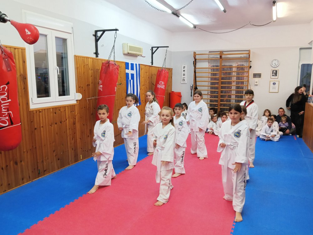 Α.Σ TAEKWON-DO I.T.F Ωρίων Βελεστίνου - Προαγωγικές εξετάσεις ζωνών