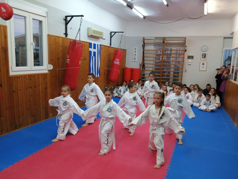 Α.Σ TAEKWON-DO I.T.F. Ωρίων Βελεστίνου - Προαγωγικές εξετάσεις ζωνών