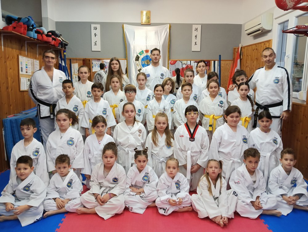 Α.Σ TAEKWON-DO I.T.F. Ωρίων Βελεστίνου - Προαγωγικές εξετάσεις ζωνών