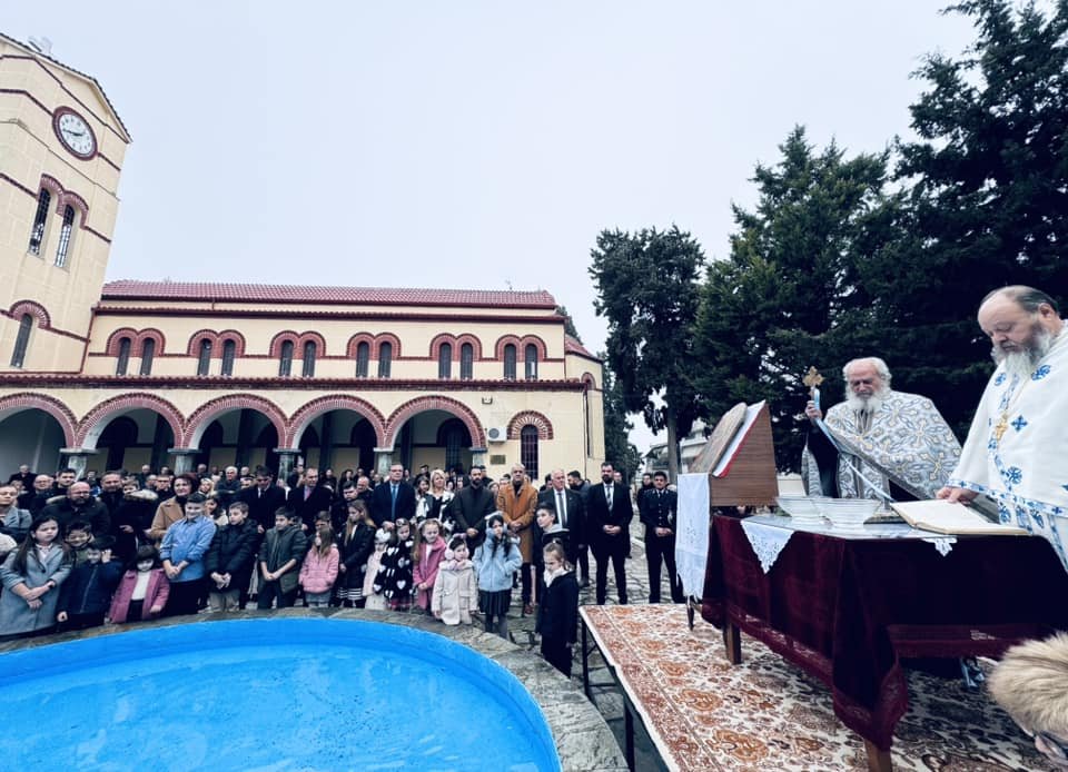 Ο εορτασμός των Θεοφανείων στο Βελεστίνο