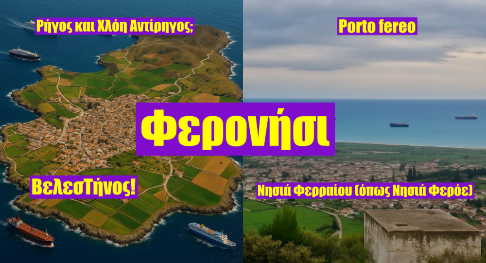 Το Βελεστίνο Νησί - Επικά ονόματα αναγνωστών!