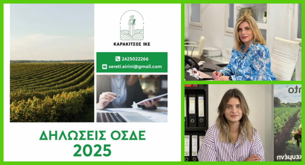 Ξεκίνησε η υποβολή δηλώσεων ΟΣΔΕ 2025!