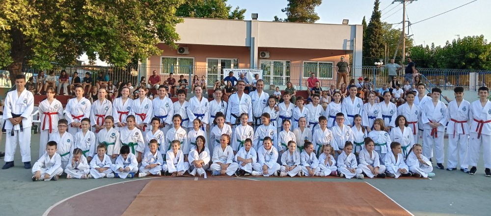 Εντυπωσίασε η εκδήλωση του Α.Σ. TAEKWON-DO I.T.F. Ωρίων