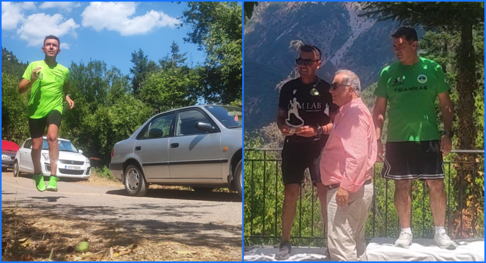 Διάκριση στην Ευρυτανία για τον Στέργιο Κουσκουρίδα