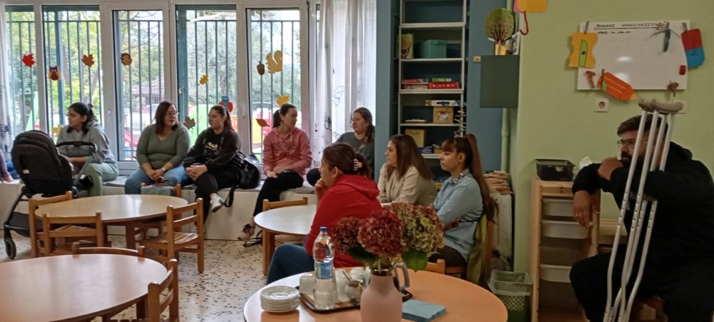 Διατροφή και παιδιά - Ενημερωτική συζήτηση στον Παιδικό Σταθμό Ριζομύλου
