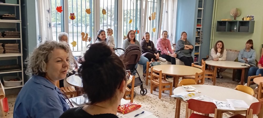 Διατροφή και παιδιά - Ενημερωτική συζήτηση στον Παιδικό Σταθμό Ριζομύλου
