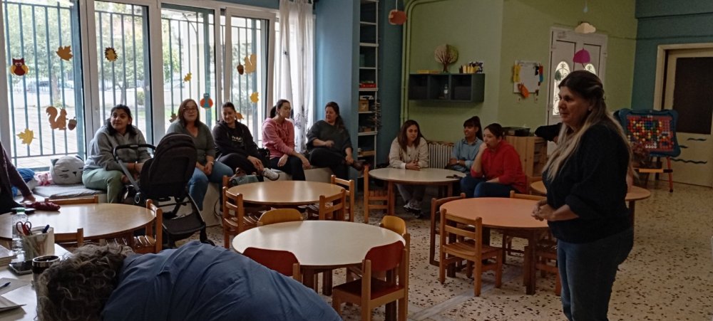 Διατροφή και παιδιά - Ενημερωτική συζήτηση στον Παιδικό Σταθμό Ριζομύλου