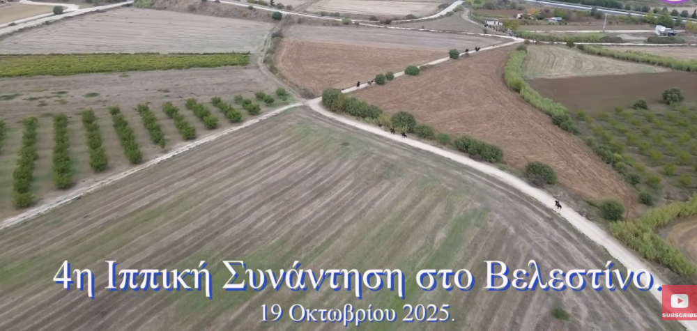 Mε τα άλογα στο Βελεστίνο