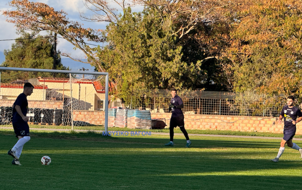 Εικόνες από την φιλική νίκη του Ρήγα