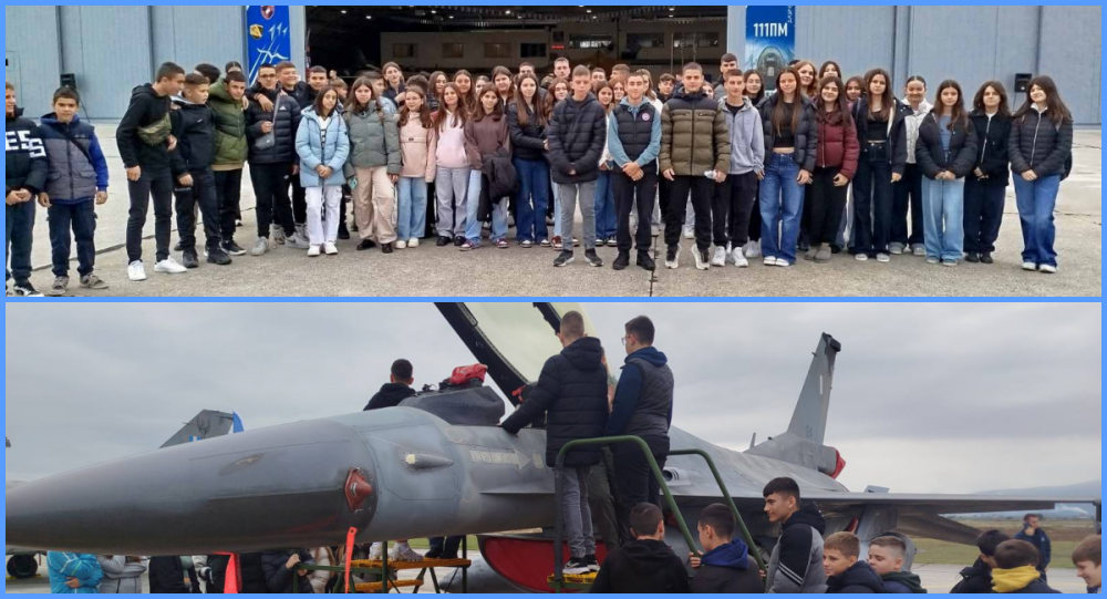 Στην 111 Πτέρυγα Μάχης το Γυμνάσιο Στεφανοβικείου