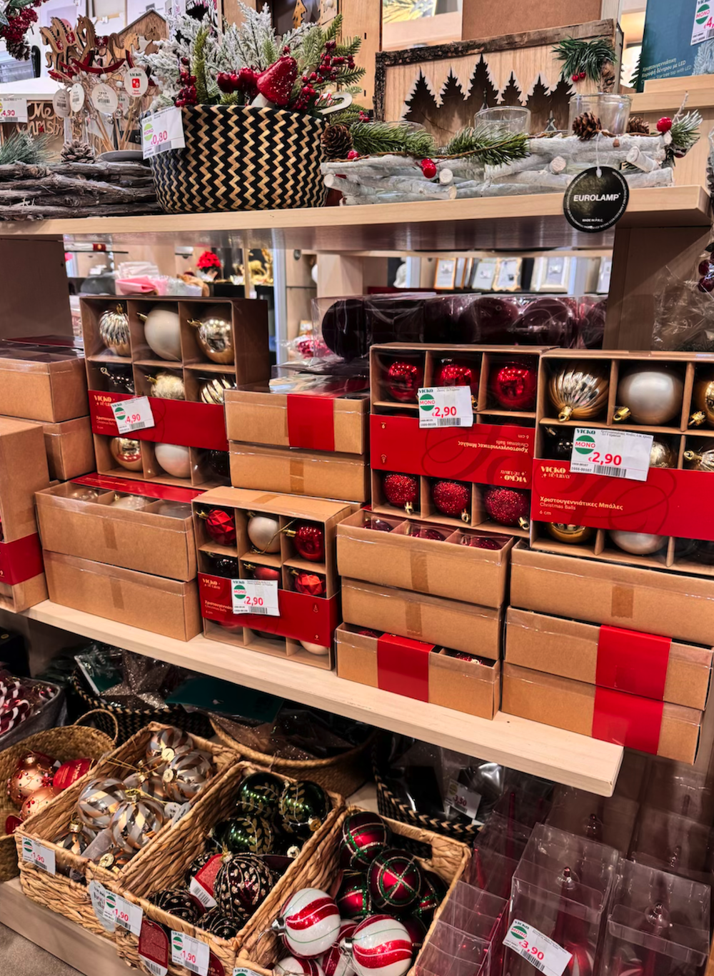 Τα πάντα για τα Χριστούγεννα στο κατάστημα Vicko - Μπέκας στο Βελεστίνο!