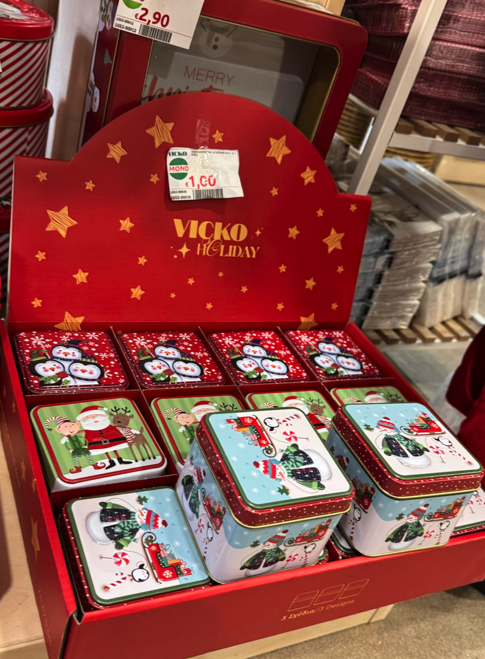 Τα πάντα για τα Χριστούγεννα στο κατάστημα Vicko - Μπέκας στο Βελεστίνο!