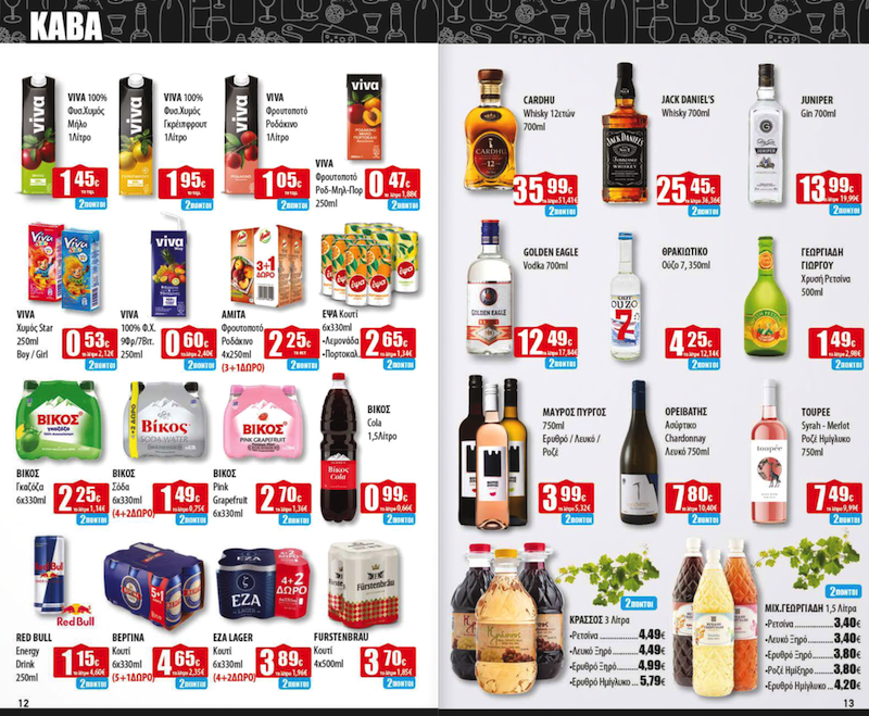 Νέες Προσφορές από Δευτέρα στα Ελληνικά Μάρκετ Μακρυνάσιου