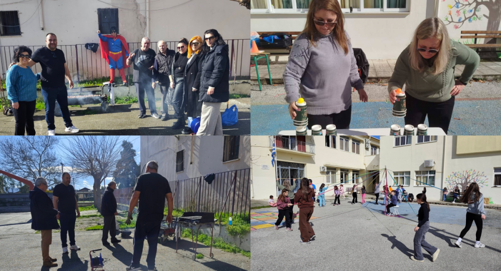 Με γαϊτανάκι και... Superman το Σχολείο Στεφανοβικείου