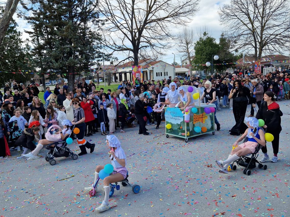 Με... Φραπέ και ΟΠΕΚΕΠΕ το Καρναβάλι Στεφανοβικείου