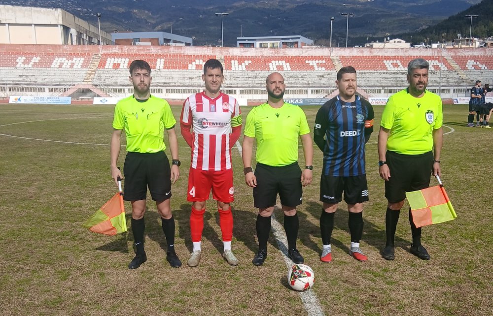 Έντονες διαμαρτυρίες της για τη διαιτησία του αγώνα με τον Ολυμπιακό Βόλου 