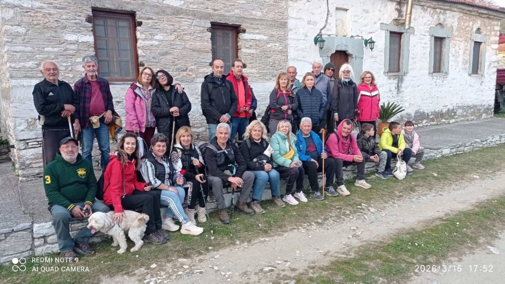 Μεγάλη συμμετοχή στην πεζοπορία της Δευτέρας