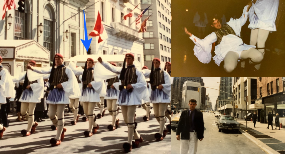 1992- Ο Ριζομυλιώτης Εύζωνας που παρήλασε σε Νέα Υόρκη και Φλόριντα