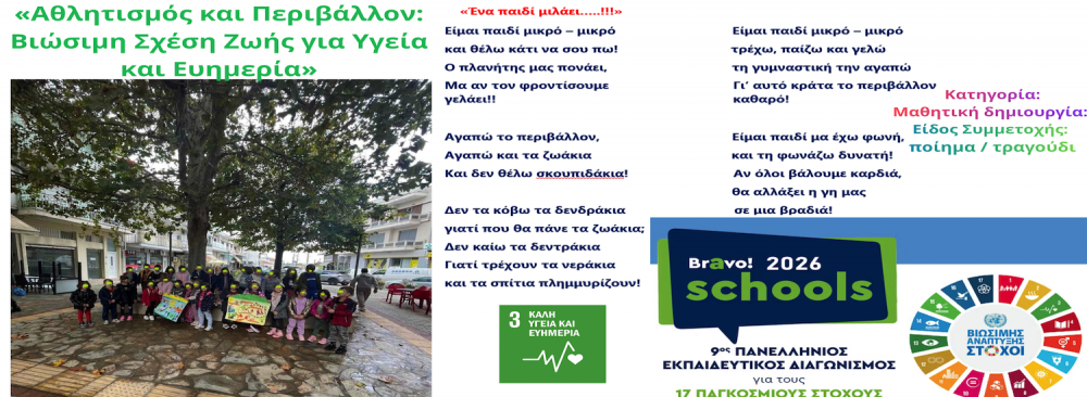 2o Νηπιαγωγείο: Ψηφοφορία για διαγωνισμό Bravo schools 2026     