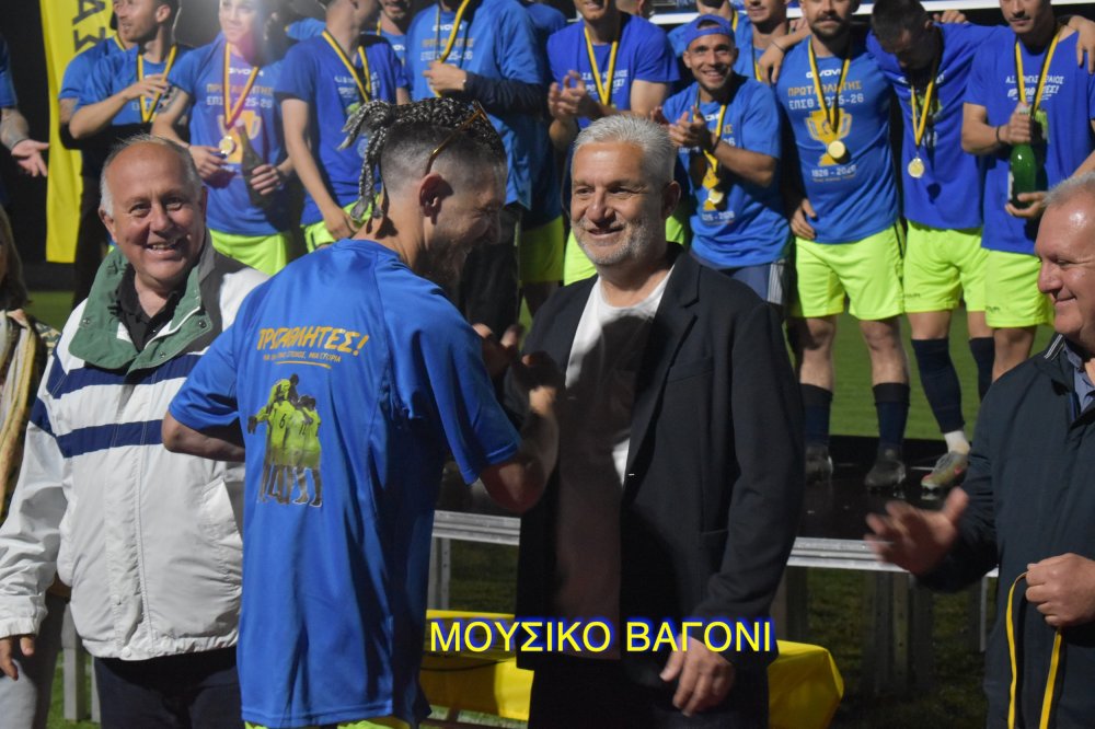 "Δίκαιος πρωταθλητής ο Ρήγας"
