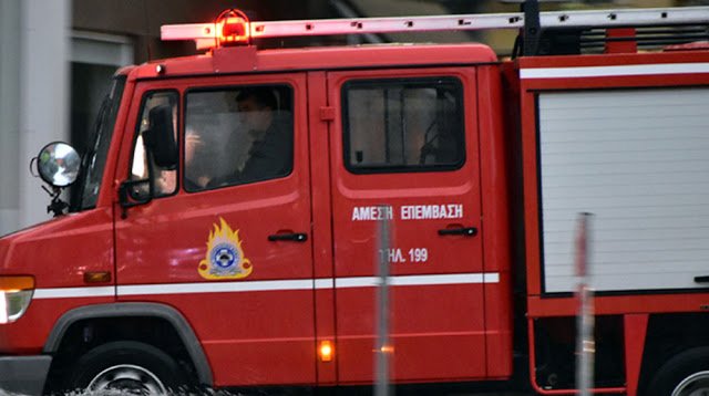 Φωτιά σε χωράφι στο Αερινό κινητοποίησε δυνάμεις πυρόσβεσης