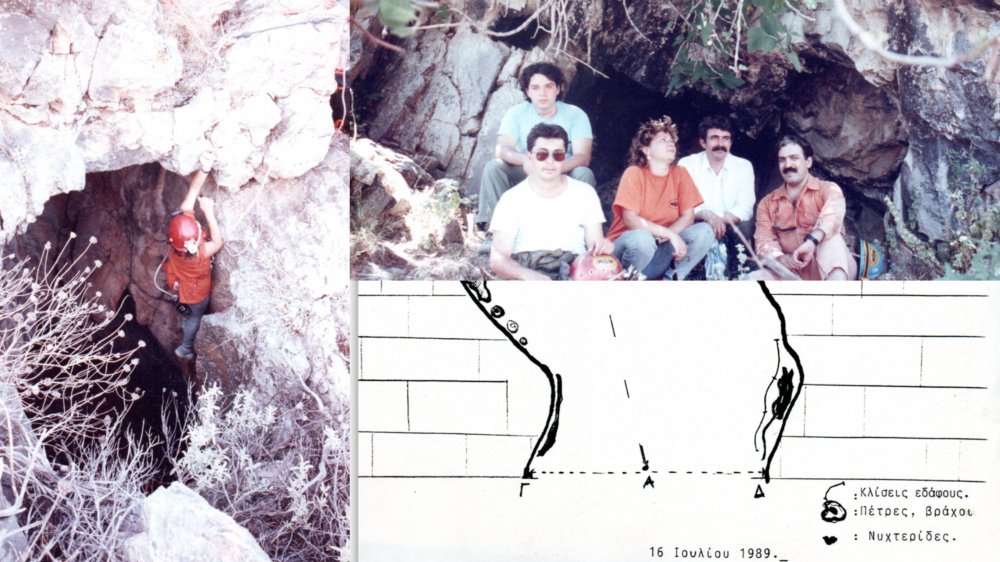 1989 - Η πρώτη έρευνα σε Σπήλαια της περιοχής Βελεστίνου