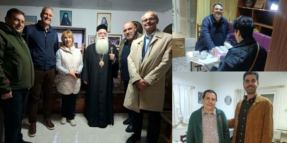«Μεγάλη τιμή για μας η επίσκεψη των Λειτουργών Υγείας της Αγάπης»