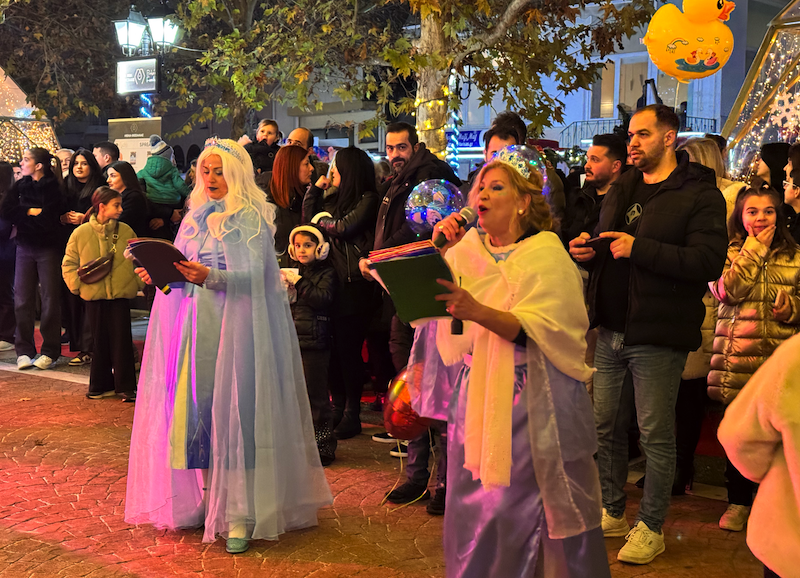 Εικόνες από την έναρξη των Χριστουγεννιάτικων Εκδηλώσεων στο Βελεστίνο