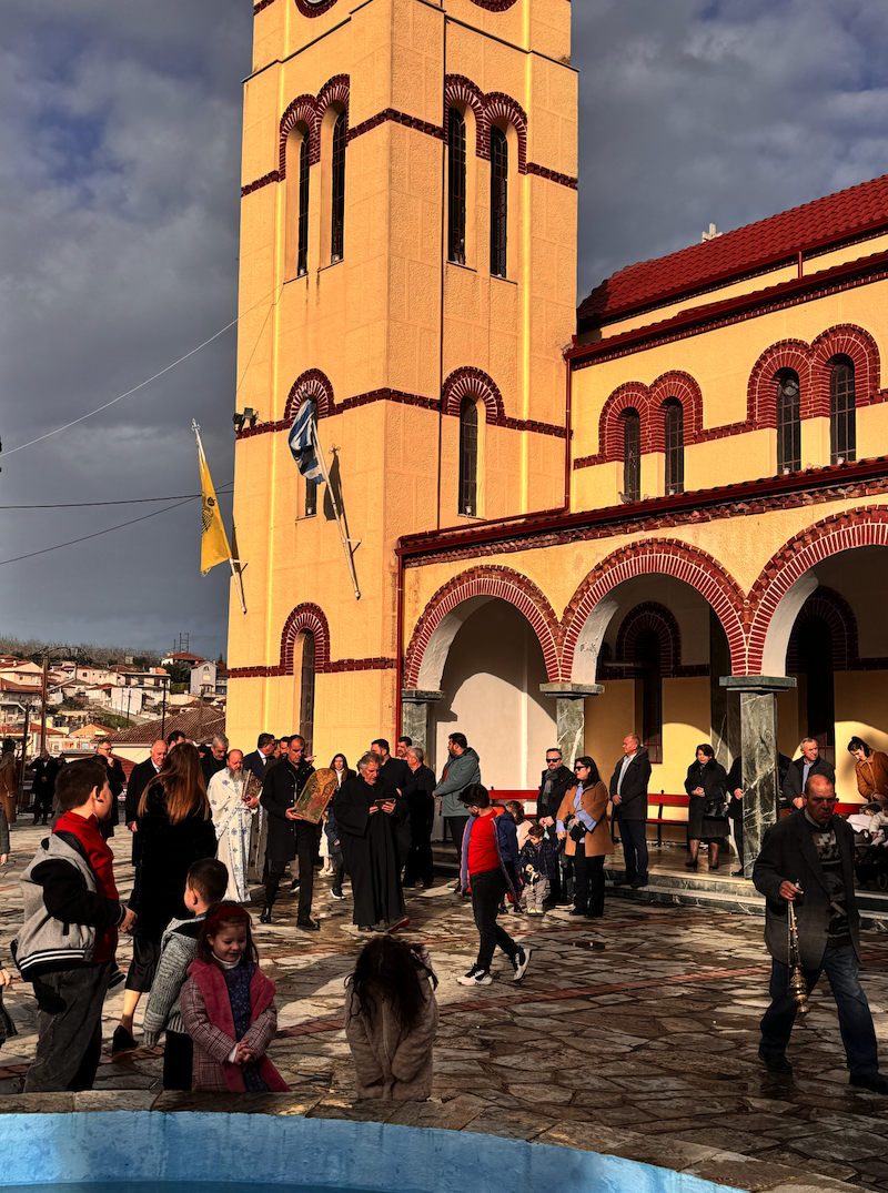 Με λαμπρότητα ο εορτασμός των Θεοφανείων στο Βελεστίνο