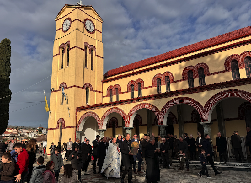 Με λαμπρότητα ο εορτασμός των Θεοφανείων στο Βελεστίνο