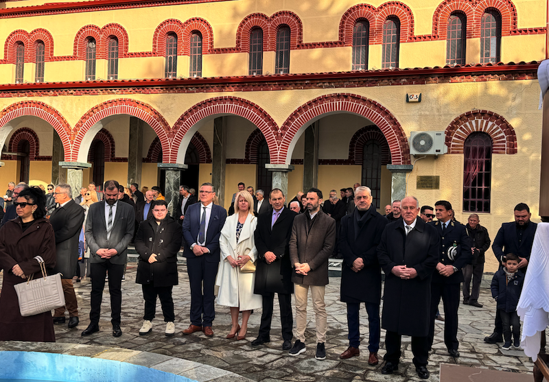 Με λαμπρότητα ο εορτασμός των Θεοφανείων στο Βελεστίνο