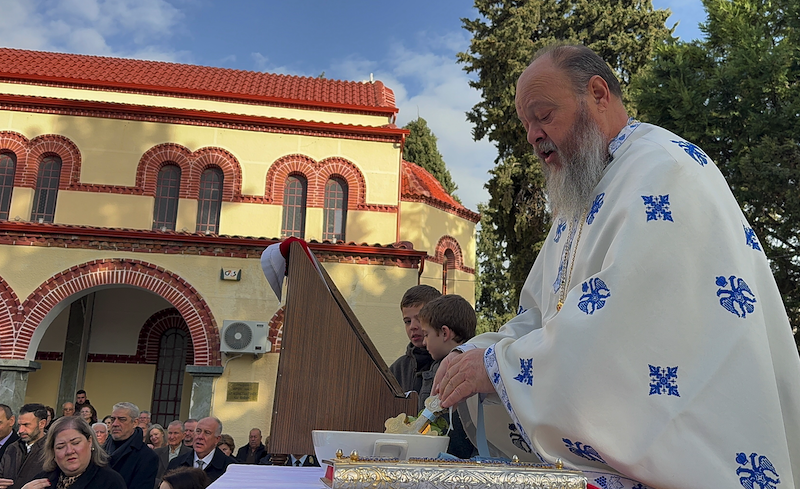 Με λαμπρότητα ο εορτασμός των Θεοφανείων στο Βελεστίνο