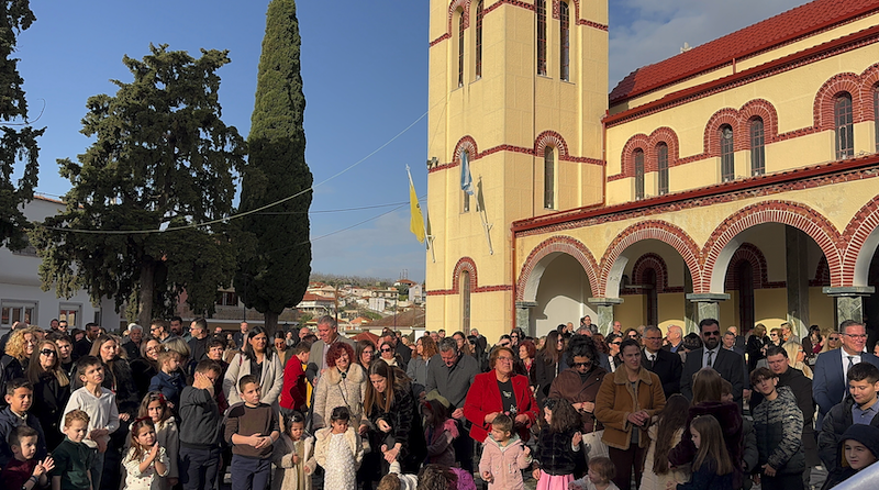 Με λαμπρότητα ο εορτασμός των Θεοφανείων στο Βελεστίνο