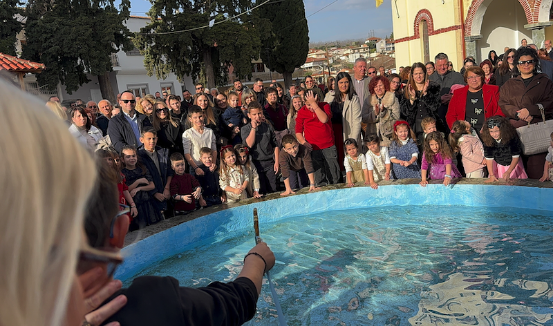 Με λαμπρότητα ο εορτασμός των Θεοφανείων στο Βελεστίνο