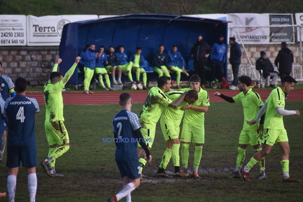Ρήγας Φεραίος - Ακρόπολη Σέσκλου 3-0