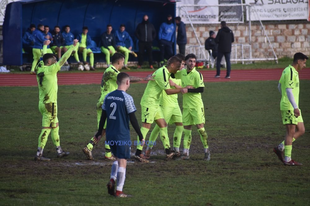 Ρήγας Φεραίος - Ακρόπολη Σέσκλου 3-0