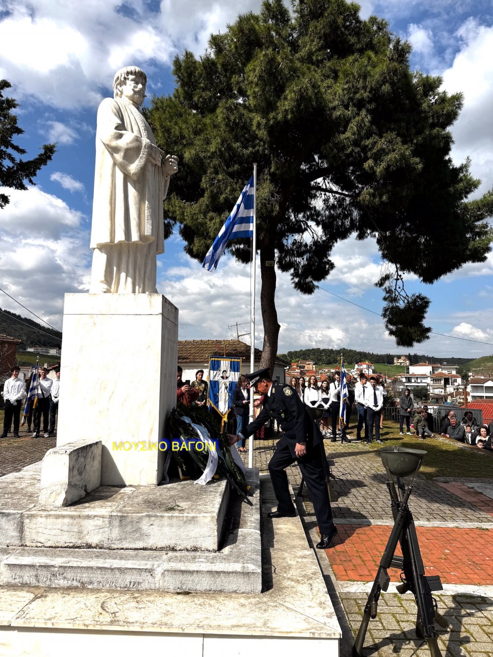 Καταθέσεις Στεφάνων - Απαγγελίες Ποιημάτων