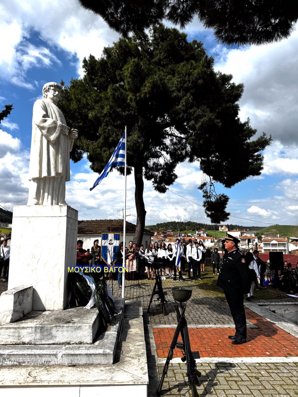 Καταθέσεις Στεφάνων - Απαγγελίες Ποιημάτων