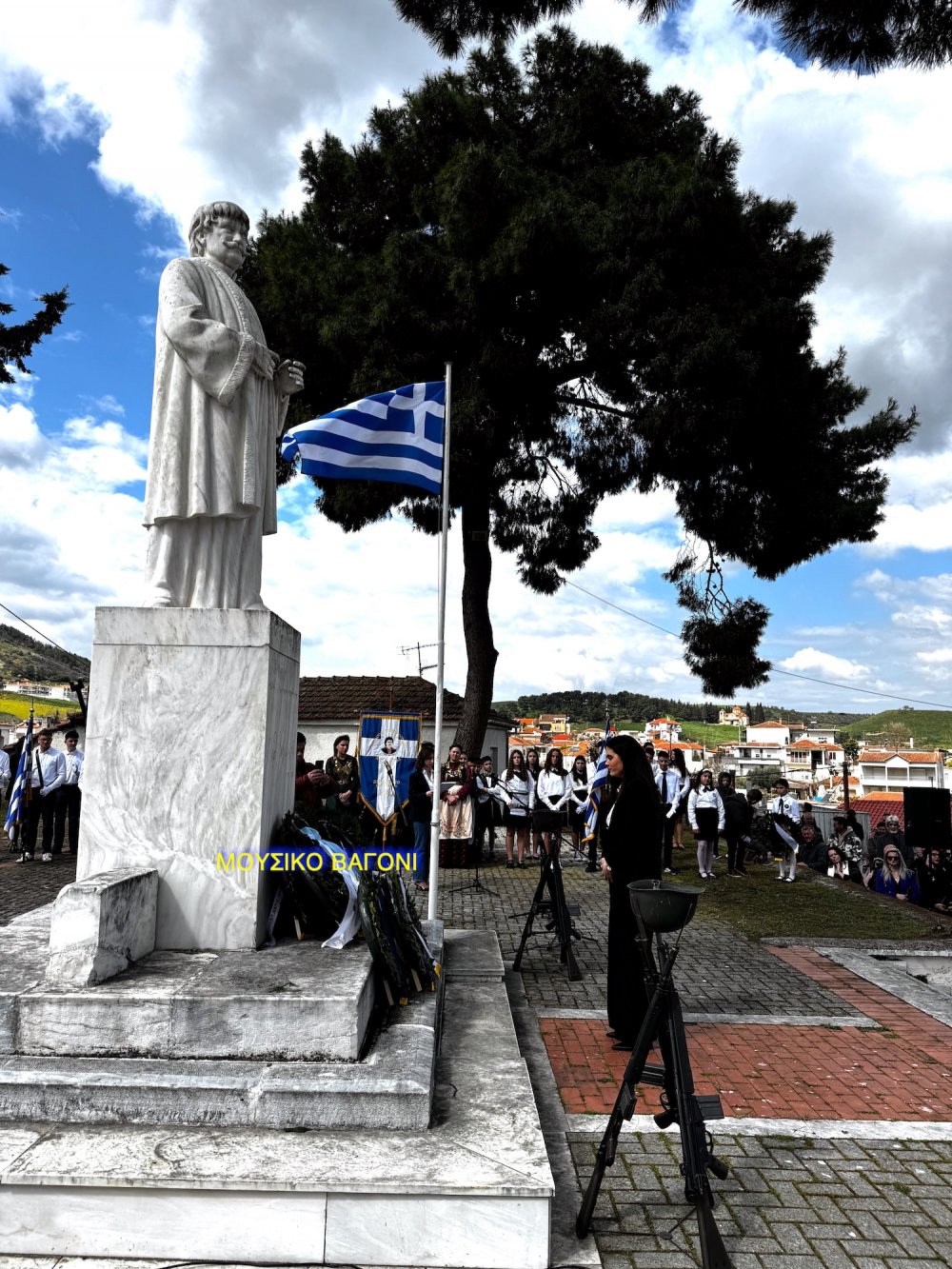 Καταθέσεις Στεφάνων - Απαγγελίες Ποιημάτων